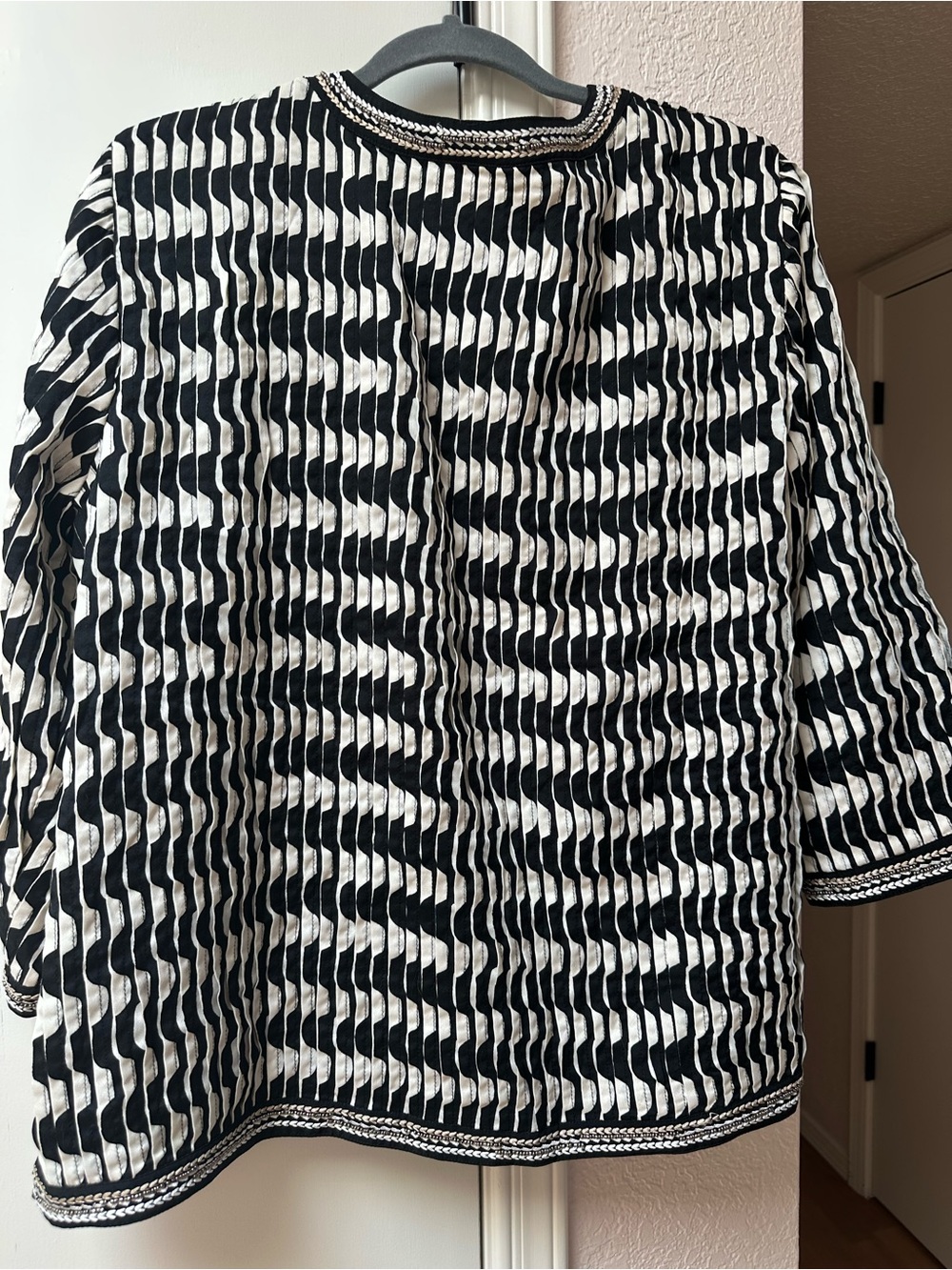 Chico's Black Traveler Collection Shell Top